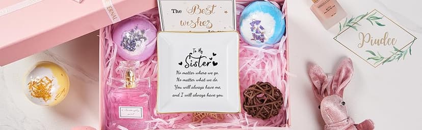 Sister Gifts Jewelry Dish Trinket Tray - No Matter Where...No Matter What...You Will Always Have Me, Birthday Valentines Mother's Day Christmas Gifts for Sisters from Sister