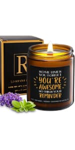 Funny Happy Birthday Candle, Unique Happy Birthday Gifts for Women and Men, Fun Gift Ideas for 30th, 40th, 50th and 60th Birthdays, Back and Body Hurts Candle, Long-Lasting Scent, Gift-Ready