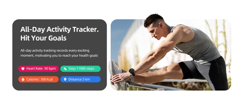 Parsonver Parsonver Swimming Smart Watch, 5ATM Waterproof for Pool & Open Water, Built-in GPS & Compass, AMOLED Screen Fitness Tracker with 100+ Sports Modes, Heart Rate & Sleep Monitor, AI Swim Analysis, Black