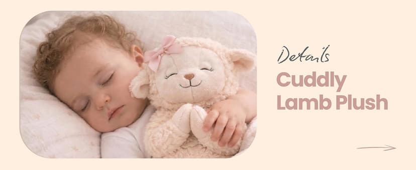 Ready-to-Gift Box: 10" Praying Lamb Plush with Pink Bow, Bamboo Muslin Blanket, First Prayer Book & Card. Baptism Gifts for Girl - Christening & Dedication 5-Piece Keepsake Set B0GHZRX7RP