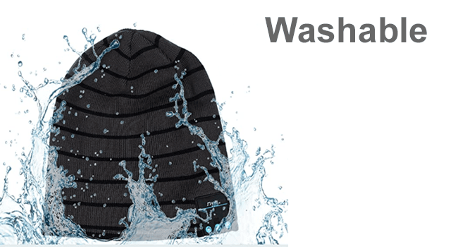 Rotibox Bluetooth Beanie Hat Wireless Headphone for Outdoor Sports Xmas Gifts