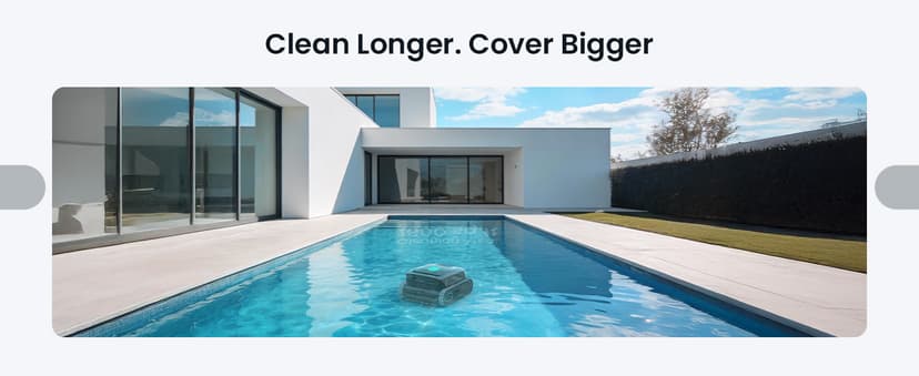 AIPER Scuba V3 AI Vision Cordless Robotic Pool Cleaner, Include Wireless Charging Dock, Smart Waterline Parking & Featherlight Design, Micromesh Multi-Layer Filtration, Grey