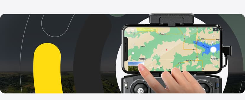 Holy Stone GPS Drone with 4K UHD Camera for Adults Beginner; HS360S 249g Foldable FPV RC Quadcopter with 10000 Feet Control Range, Brushless Motor, Follow Me, Smart Return Home, 5G Transmission