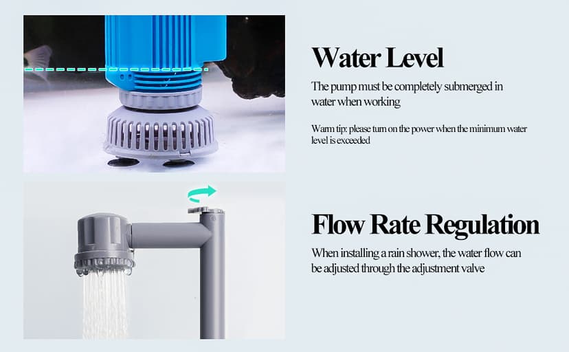 UPETTOOLS Aquarium Gravel Cleaner - Electric Automatic Removable Vacuum Water Changer Sand Algae Cleaner Filter Changer 110V/28W