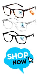 AOSM Blue Light Glasses for Men & Women,Gaming glasses Anti-Glare UV400 Protection,Blue Light Blocking to Relieve Eye Strain