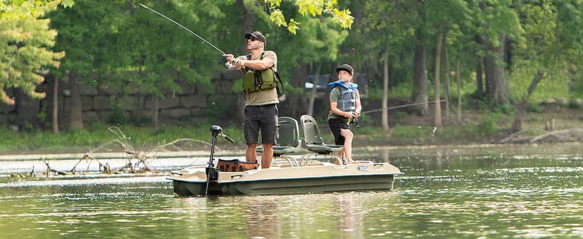 Pelican - Bass Raider 10E Angler Fishing Boat - 10.2 ft