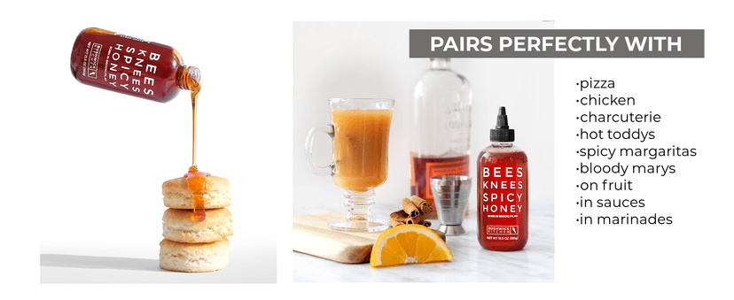 Gochujang Srirahca Hot Sauce, Hot Honey, Spicy Maple Syrup - Made in the USA - Gourmet Cooking Gift - Foodies & Grill Lovers Weak Knees Spicy Sampler Gift Set with Spicy Honey, Sriracha & Maple Syrup B0845WWTR5