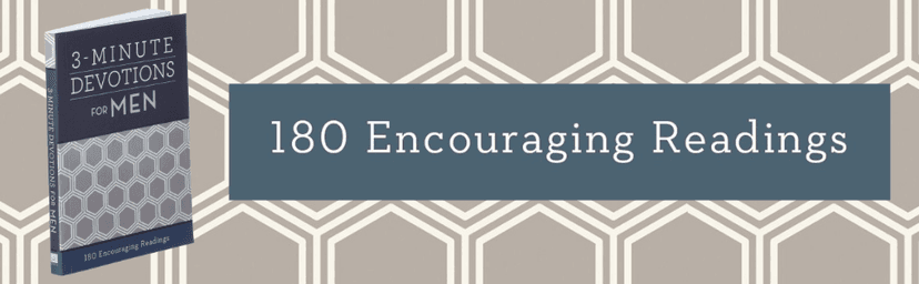 3-Minute Devotions for Men: 180 Encouraging Readings
