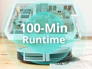 eufy Like-New L60 Robot Vacuum with Self Empty Station, Hair Detangling Technology, Up to 60 Days Hands Free Cleaning, 5,000 Pa Suction (Renewed)