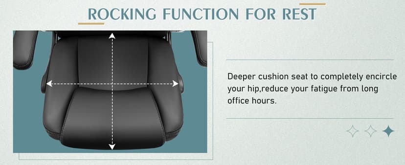Leather Office Chair, PU Home Computer Desk Chairs with Ergonomic Back Support, 360°Swivel Free,Small Gmaing Chair with Wheels and Adjustable Armrests, for Short People Use, Black