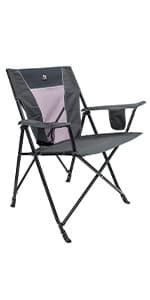 GCI Outdoor Comfort Pro Rocker Collapsible Rocking Chair & Outdoor Camping Chair, Indigo Blue