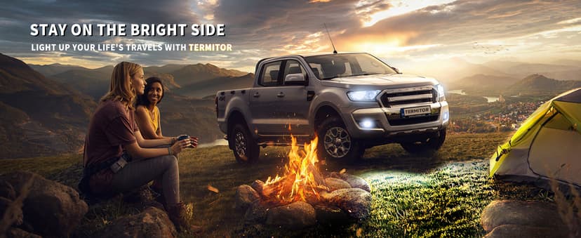Termitor H11/H8/H9 & 9005/HB3 Light Bulbs Combo, 100,000LM 12X Ultra Brightness, Real 1:1 Mini Size, 6500K White 85000Hrs Long Life with Cooling Fan, 9005 H11 Fog Lights, Plug and Play, Pack of 4