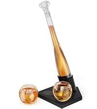 Birthday Gifts for Men Dad, Kollea Gun Whiskey Decanter Set with Shot Glass, Cool Anniversary Christmas Gifts Ideas for Him Husband Brother, Funny Military Retirement Present, Home Bar Drinking Party