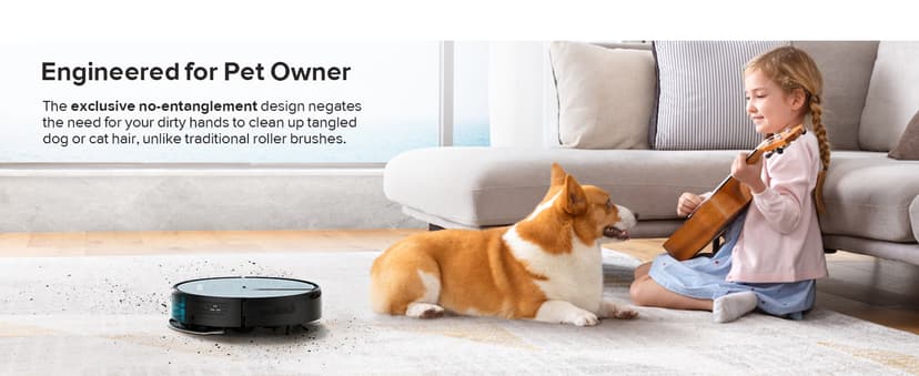 ROPVACNIC Robot Vacuum Cleaner Robot Vacuum and Mop Combo with 4000Pa Suction, Personalized Cleaning Adjustments, Self-Charging Robotic Vacuum Cleaner, Advanced Obstacle Avoidance