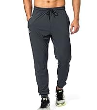 G Gradual Men's Sweatpants with Zipper Pockets Athletic Pants Traning Track Pants Joggers for Men Soccer, Running, Workout