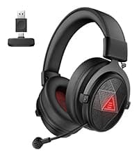 EKSA E1000 USB Gaming Headset for PC, Computer Headphones with Microphone/Mic Noise Cancelling, 7.1 Surround Sound, RGB Light - Wired Headphones for PS4, PS5 Console, Laptop, Call Center