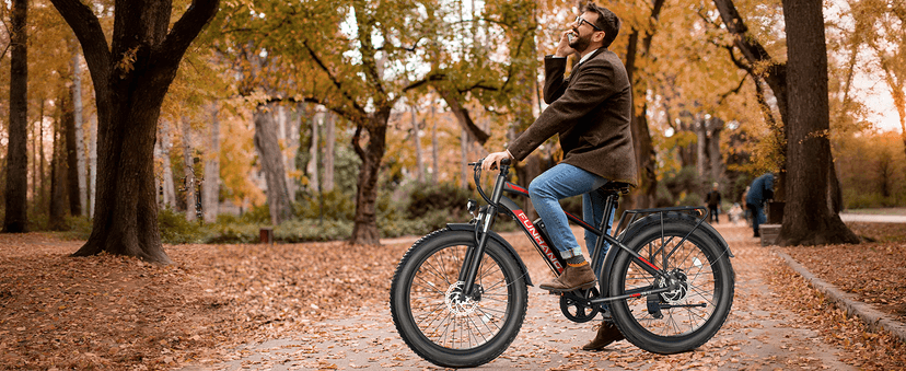 Electric Bike for Adults, 1000W Peak Ebike, 25MPH 60Miles Electric Mountain Bike, 26" Fat Tire Electric Bicycle with 48V 13AH Battery, Front Suspension,7 Speed, Rear Rack, UL 2849 Certified