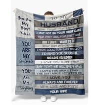 Yamco Big Brother Gift - Gifts for Brothers 60" x 50" Blanket - Funny Brother Gifts from Sister for Birthday - Cool Birthday Gifts for Older Brothers - Bro Christmas Graduation Gift Ideas