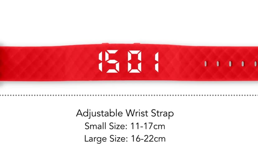 Tabtime Vibrating Alarm Reminder Watch - with up to 10 Personal Alarms or Pill Reminders per Day