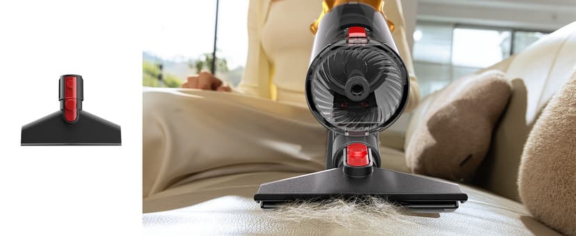 Cordless Vacuum Cleaner, 600W 50KPA 70 Mins Vacuum Cleaners for Home, Self-Standing Cordless Vacuum with Charging Dock Station, LED Display, Upgraded Anti-Tangle Stick Vacuum for Pet Hair/Carpet/Floor