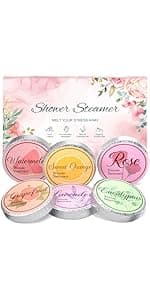 Birthday Gifts for Women, Mom, Sister, Friend: Unique Pink Self Care Spa Relaxation Baskets Set, Christmas, Holiday, Valentines Day Presents for Her, Girlfriend, Grandma, Wife, Bestie, Coworkers