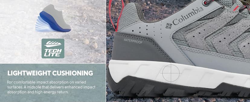 Columbia Men's Strata Trail Low Waterproof Hiking Shoes