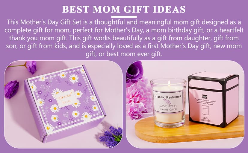 Christmas Valentines Mothers Day Ideas Gifts for Mom From Daughter, Son Who Have Everything Birthday Gifts for Mom, Christmas gift for Mom