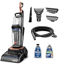 Bissell ProHeat 2X Revolution Pet Pro Plus, 3588F, Upright Deep Cleaner, 30-minute Dry Time, Dual Dirt Lifter Powerbrush, Hose & Tool Attachment, Pet Upholstery and Tough Stain Tool Included