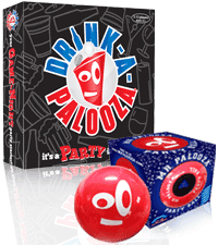 DRINK-A-PALOOZA: The Monopoly of Drinking Game | The Party Board Game that Combines Beer Pong, Flip Cup, Kings Cup, Drinking Card Games & More Fun Challenges