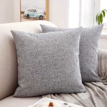 Waterproof Canvas Fabric by The Yard, 58inch 600D Upholstery Fabric Polyester Material Outdoor Water Resistant Material for Sewing Chair Patio Cushion Bag Sofa Seat Repair, 1 Yard Flaxen Grey