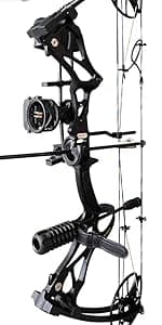 Compound Bow Set 15-45lbs for Pull Beginner and Teens Right Handed Adjustable 18"-29" Draw Length, 320 FPS Speed, Hunting Bow Archery Set New 2024
