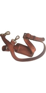 Leather Messenger Bag for Camera - Vintage Shoulder Satchel Camera Bag for DSLR, Canon, Nikon, Fuji Cameras - Travel, Portable Photography Bag