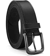CHAOREN Full Grain Leather Belt for Men, Work Belts for Men Heavy Duty, Daily Wear for Jeans Pants