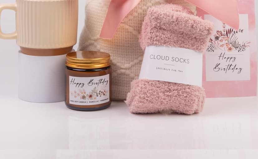 Birthday Gifts for Women, Self Care Gifts Get Well Soon Gifts Package, Relaxing Care Package, Birthday Gift Basket for Women, Happy Birthday Gifts for Her, Mom, Sister, Best Friend, Wife, Girlfriend, Coworker, Birthday Gifts Ideas