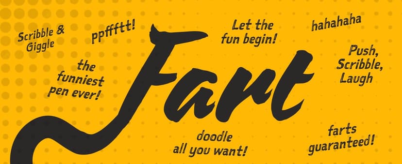 Farting Poop Pen with Multiple Funny Sounds - Perfect Novelty Gift for Teens, Kids & Boys - Functioning Pen & Prank Toy for The Entire Family, Fun Gag Gifts with Big Laughs (Original)