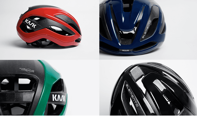 KASK Elemento Bike Helmet I Aerodynamic Road Cycling, Gravel & Mountain Biking, Cyclocross Cycling Helmet