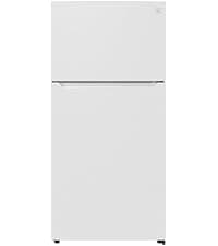 Kenmore 30" Top Mount Refrigerator with Freezer - Adjustable Shelving, Humidity-Controlled Crispers, LED Lighting, ENERGY STAR Certified, Garage Ready, 20.2 cu. ft. Capacity - White