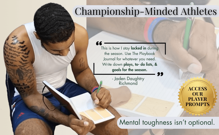 The Playbook Journal - A Basketball Playbook Notebook, Basketball Coach Gifts for Men & Women & Players, Coaching Notebook for Coach Appreciation Gifts