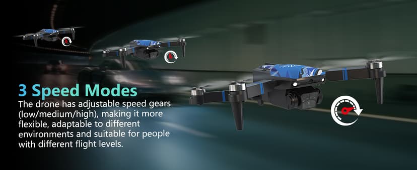TTROARDS Drone with 4k Camera for Adults, Drone with LCD Screen 2.8 Inch, 32G SD Card, Professional Brushless Motor 270° Obstacle Avoidance, Foldable Remote Control Mini Quadcopter for Beginners
