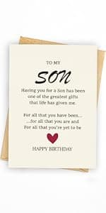 Husband Birthday Card | Birthday Decorations for Men | Funny Birthday Card & Gift for Husband, Men, Boyfriend, and Him | Happy
