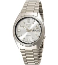 SEIKO Automatic Watch for Men 5-7S Collection - with Day/Date Calendar, Luminous Hands, Stainless Steel Case & Bracelet