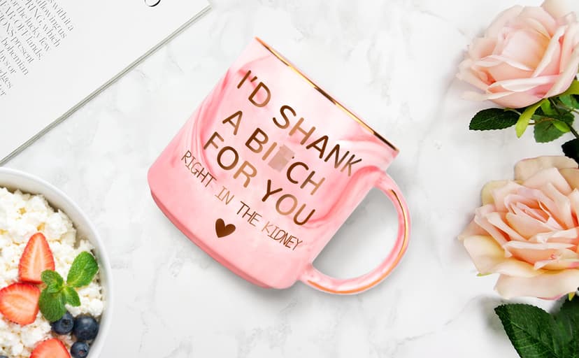 Birthday Gifts for Women,12oz Funny Coffee Mug for Best Friend Mom Grandma Wife Daughter Aunt,Sister Gifts from Sister,Unique Christmas Valentines Galentines Day Present for Her Girlfriend Besties BFF