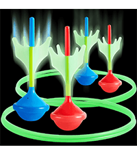 JOYIN 31PCS 3 in 1 Carnival Games, Easter Ring Toss Yard Set, Bean Bags, Cones - Outdoor Toys for Toddlers & Kids, Children's Indoor Play, Family Fun, Kids Party Cornhole Set, Lawn Games