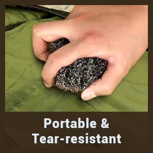 Wearable Sleeping Bag Adult Outdoor & Indoor Sleeping Bags Applicable Temperature 25℉-50℉ Designed for Camping, Hiking, Backpacking, and Other Outdoor Adventures