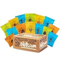 Nuts.com – Organic Dried Fruit and Nuts Variety Box – Gourmet Assortment for Fall, Thanksgiving and Festive Gifts – Includes Organic Cashews, Almonds, Walnuts, Raisins, and Trail Mix
