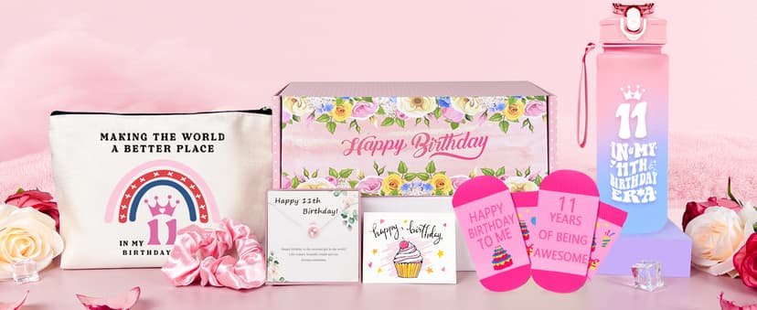 11 Year Old Girl Gifts - Cool Stuff for Teen Girls' 11th Birthday - Daughter, Niece, Granddaughter Decorations