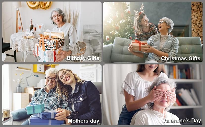to My Granny Paperweight Presents Christmas Mothers Day Valentines Day Gifts for Granny Grandma Grandmother Granny Birthday Gifts from Grandkids, Acrylic Heart Sign B0DX1K6CCJ