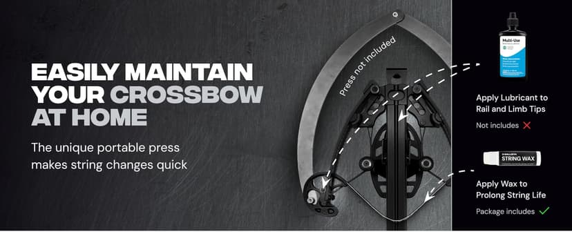 BALLISTA BAT Compound Mini Crossbow - Small Crossbow for Hunting, Fishing and Target - 300 FPS, 130 Lbs, 2.46 lbs