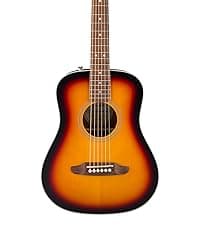 Fender California Debut Redondo Series Acoustic Guitar, Beginner Guitar, 2-Year Warranty, Black