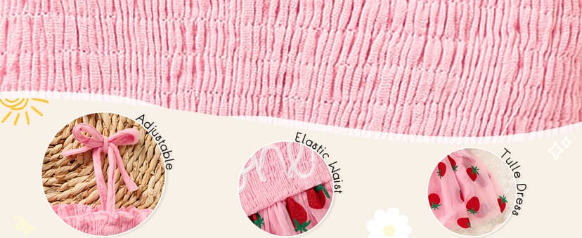 Baby Girl 1st Birthday Clothes One Year Old Tulle Romper Sleeveless Bodysuit Cake Smash Outfits